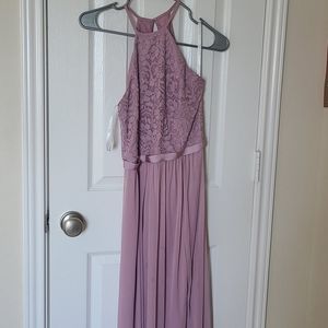 Davis Bridal,  size 4 , color mauve